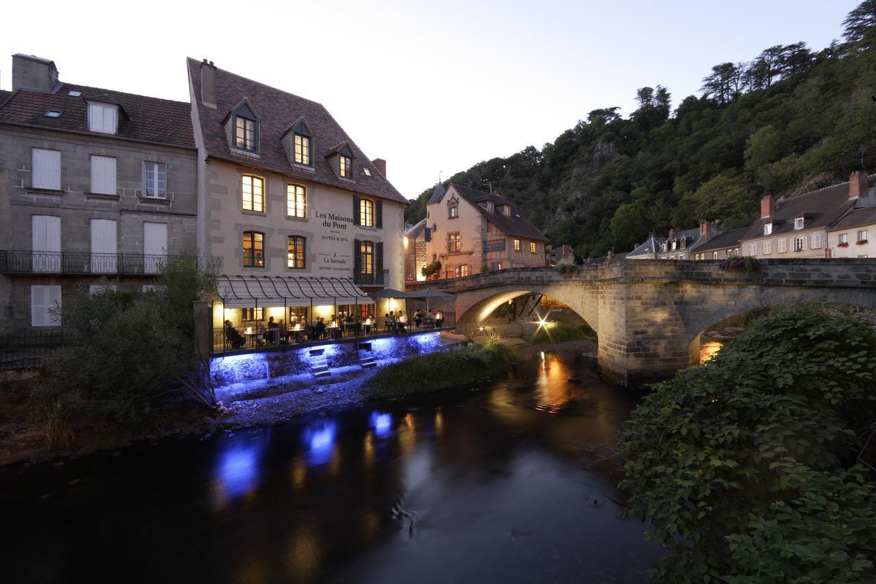 Aparthotel Les Maisons Du Pont - Charme & Caractere Aubusson  Exterior foto